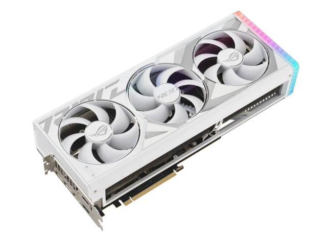 Видеокарта ASUS GeForce RTX 4080 ROG STRIX GAMING OC White 16GB (ROG-STRIX-RTX4080-O16G-WHITE), Retail купить! 