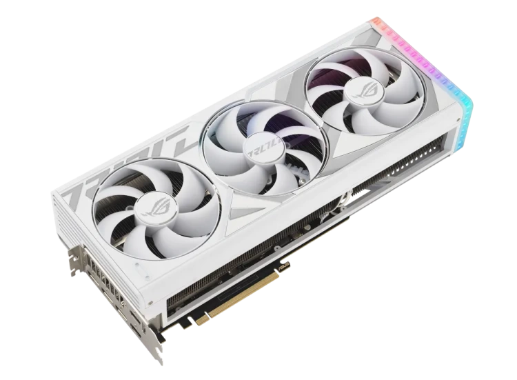 Видеокарта ASUS GeForce RTX 4080 ROG STRIX GAMING OC White 16GB (ROG-STRIX-RTX4080-O16G-WHITE), Retail купить! 
