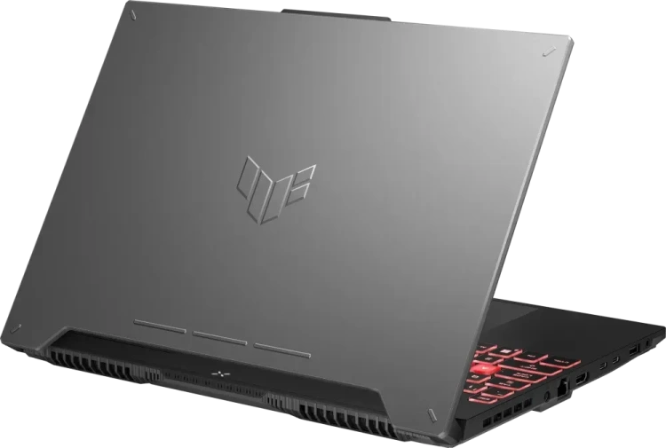 Ноутбук ASUS TUF Gaming FA507NUR (AMD Ryzen 7 7435H/15.6" FHD/16Gb/1024Gb SSD/NVIDIA GeForce RTX 4050/Win 11 Pro) Серый - фото