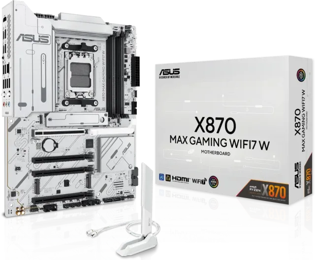 Материнская плата ASUS X870 MAX GAMING WIFI7 W (90MB1LZ0-M0EAY0) купить! 