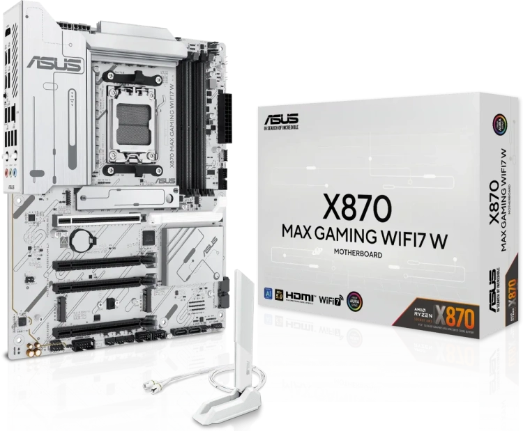 Материнская плата ASUS X870 MAX GAMING WIFI7 W (90MB1LZ0-M0EAY0) купить! 