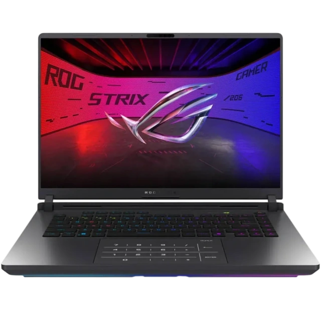 Ноутбук Asus ROG Strix 16 G615LM-DS96 (Ultra 9-275HX/16" 2560x1600/32Gb/1Tb SSD/NVIDIA GeForce RTX 5060/Win 11 Home) Gray - фото