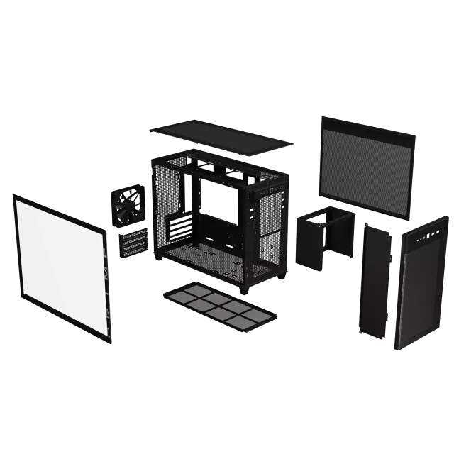 Компьютерный корпус ASUS PRIME CASE AP201 TG (90DC00G0-B39010) Black купить! 