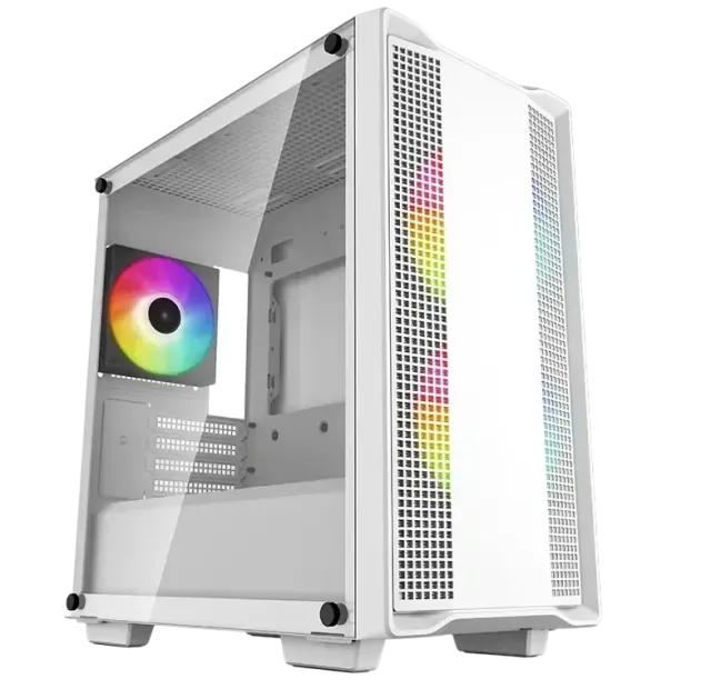 Компьютерный корпус Deepcool CC360 TG WH ARGB White (R-CC360-BKAPM3-G-1) купить! 
