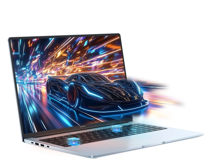 Ноутбук HONOR MagicBook X16 Plus 2025 BRB-5211 (Core 5 220H/16.1"/2.5K/32 Гб/1Tb SSD/Graphics/Win 11) 5301ALYK Blue - фото