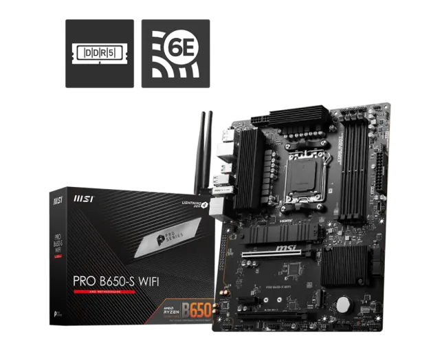 Материнская плата MSI PRO B650-S WIFI купить! 