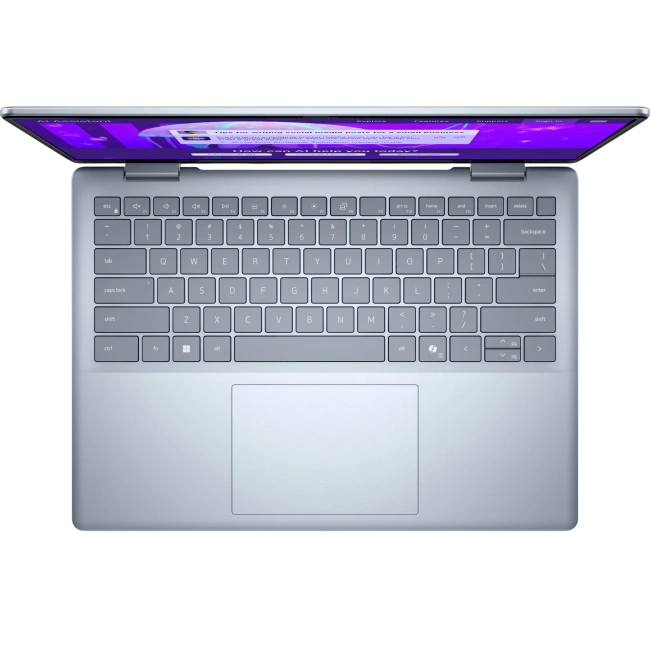 Ноутбук Dell 14 Plus DB14255 (AMD Ryzen AI 5 340/14" 1920x1200/16Gb/512Gb SSD/AMD Radeon 840M/Win 11 Home) Ice Blue - фото