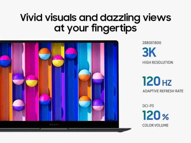 Ноутбук Samsung Galaxy Book 5 Pro 16 (Core Ultra 7 256V/16"/2880x1800/AMOLED/Touch/16Gb/1Tb SSD/Win 11 Home) Gray - фото