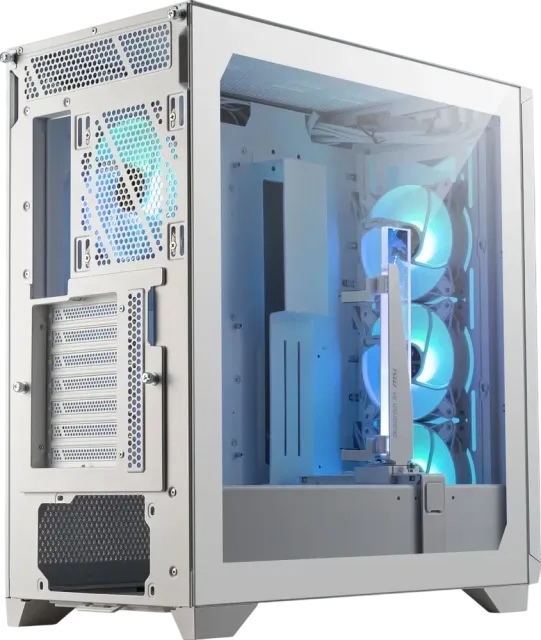 Компьютерный корпус MSI MPG GUNGNIR 300R AIRFLOW TG White (306-7G21W21-W57) PWM RGB Fan купить! 