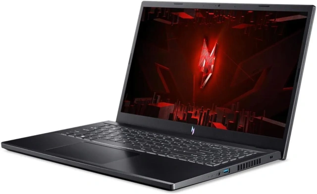 Ноутбук Acer Nitro V 15 ANV15-51-98N0 (Core i9 13900H/15.6"/FHD/144Hz/16Gb/512Gb SSD/RTX 4060 8GB/Win 11 H) Black - фото