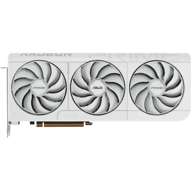 Видеокарта ASUS Radeon RX 9070 XT 16GB PRIME OC WHITE  (PRIME-RX9070XT-O16G-WHITE)  (90YV0L75-M0NA00) купить! 
