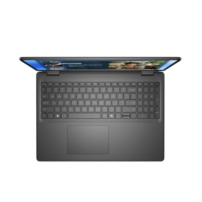 Ноутбук Dell 16 (Intel Core 7 150U/16" 1920x1200) Touch/16Gb/1Tb SSD/Wi-Fi/BT/Windows 11 Home) Carbon Black - фото