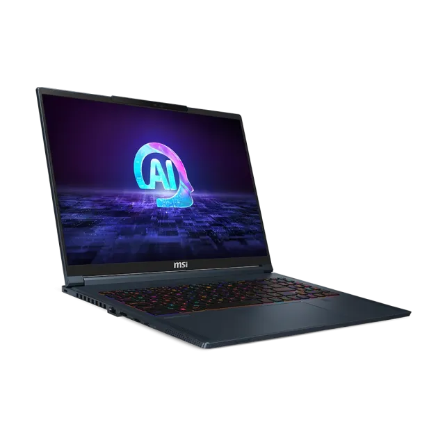 Ноутбук MSI Stealth 16 AI Studio A1VIG-026US (Ultra 9 185H/16"/3840x2400/miniLED/64Gb/2Tb/RTX 4090 16Gb/Win 11 Pro) Blue - фото