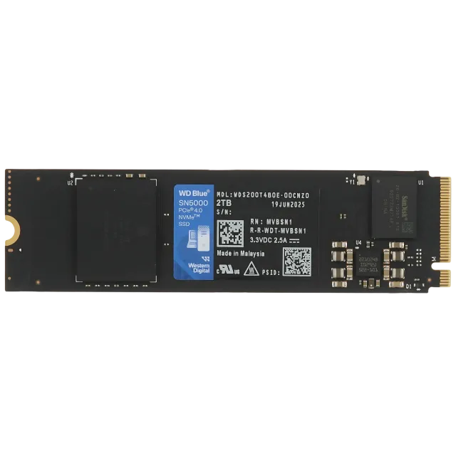Твердотельный накопитель Western Digital 2000 Gb SN5000 Blue (WDBS3F0020BNC-WRSN) купить! 