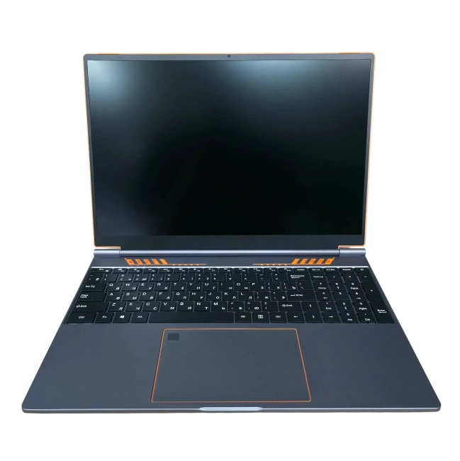 Ноутбук для работы и учебы HY160 (Intel N95/16"/1920x1200/16Gb/512GB SSD/Win 11 Pro) Grey with orange inserts - фото