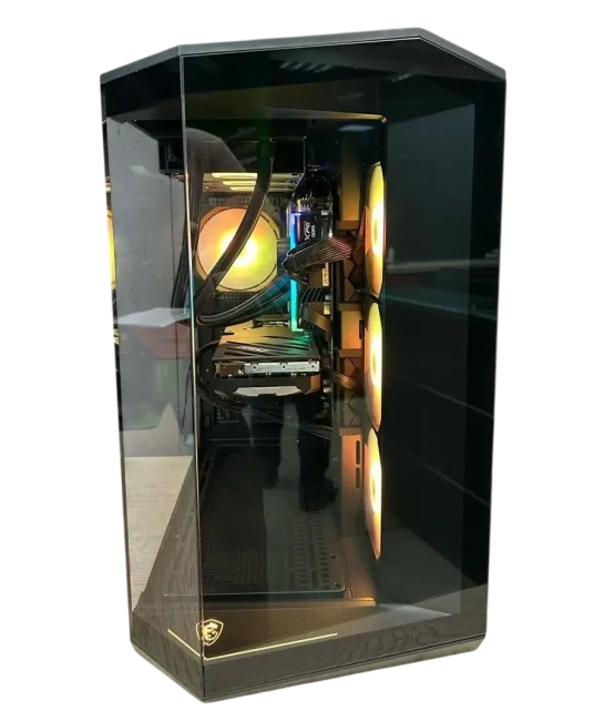 Игровой компьютер 990338 (Core Ultra 7 265K 3,9 ГГц/Intel Z890/96 ГБ DDR5 6 ГГц/1024 ГБ/RTX 5080 16 ГБ/Wi-Fi/1000W/MSI MAG Pano 100R PZ Black) - купить по выгодной цене!