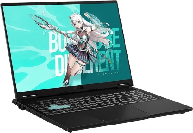 Ноутбук Asus TUF Gaming FA608PM (AMD Ryzen 9 8940HX/16" 2560x1600/32Gb/2Tb SSD/NVIDIA GeForce RTX 5060 8Gb/Win 11 Pro) Gray - фото