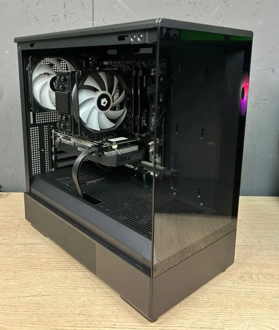 Игровой компьютер 672661 (Core i5-12400 2.1 ГГц/B660/8 ГБ DDR5 4.8 ГГц/256 ГБ SSD/GeForce RTX 3050 8 ГБ/Блок 600W/Корпус Zalman P10 TG ARGB Black/Win 10 Pro Trial) - купить по выгодной цене!