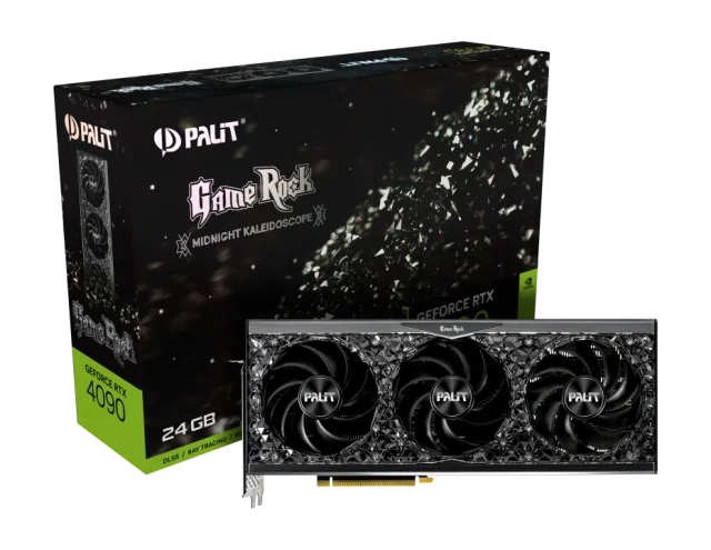Видеокарта Palit GeForce RTX 4090 GameRock (NED4090019SB-1020G) Retail купить! 