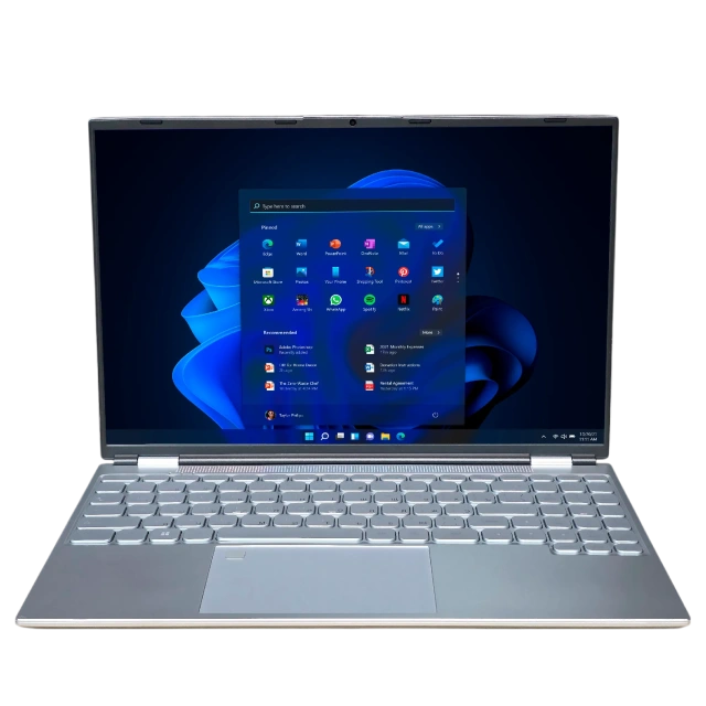 Ноутбук для работы и учебы 16 IPS 4 ядра HL160 (Intel N95/16"1920x1200/16Gb/512GB SSD/WiFi/BT/Win 11 Pro) Silver - фото