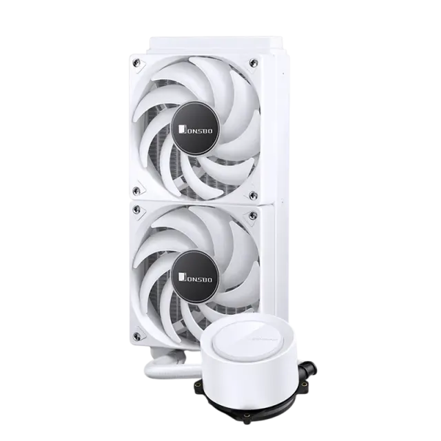 Система водяного охлаждения JONSBO TG-240 ARGB White PWM купить! 