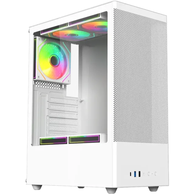 Компьютерный корпус ACD Citadel 108W TG White (AH-SI2G0W-00) купить! 