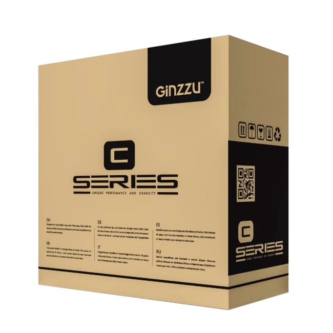 Офисный компьютер 674441 (Core i3-10100 3.6 ГГц/H510/16 ГБ DDR4 2.6 ГГц/256 ГБ SSD/Блок 500W/Корпус mATX Ginzzu/Win 10 Pro Trial) - купить! 