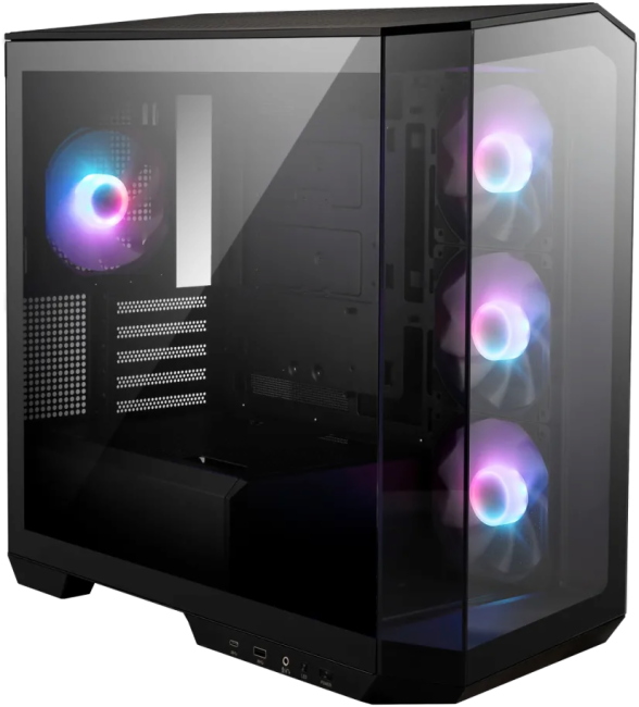 Компьютерный корпус MSI MAG Pano M100R PZ TG ARGB Black (306-7G24R25-HH9) купить! 