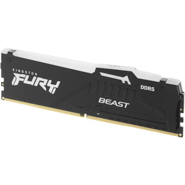 Оперативная память 32 Gb 6400 MHz Kingston FURY Beast RGB Black (KF564C32BBEAK2-32) купить! 