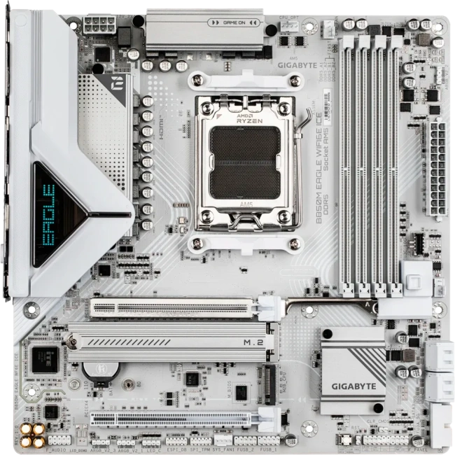 Материнская плата Gigabyte B850M EAGLE WIFI6E ICE купить! 