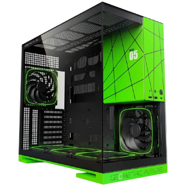 Компьютерный корпус Geometric Future Model 5 NV Style ARGB Limited Edition with fans (1AM5WKNV01100) купить! 