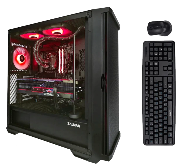 Рабочая станция 689419 ( Ryzen 7 7700X 4.5 ГГц/AMD B650/32 ГБ DDR5 6.4 ГГц/2 ТБ SSD/GeForce RTX 2060 SUPER 8 ГБ/Wi-Fi/Блок 650W/Zalman Z10 PLUS/Win 10 Pro Trial) - купить! 