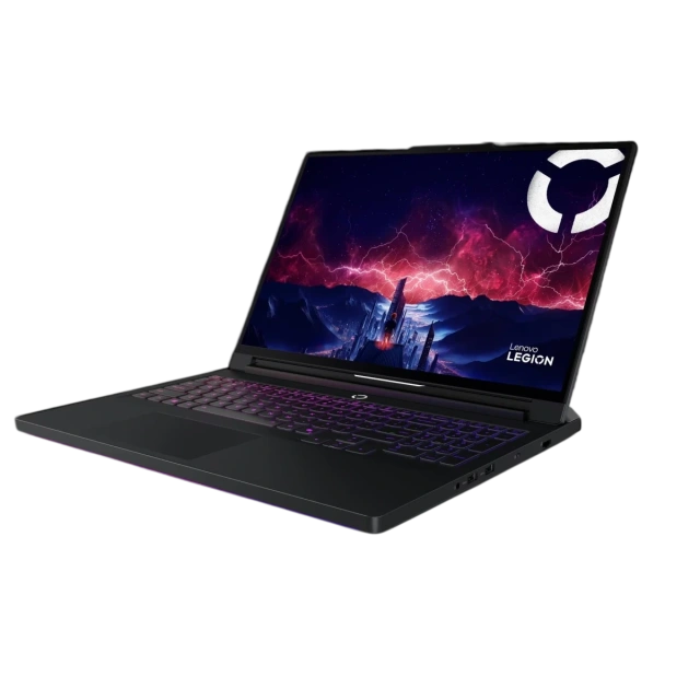 Ноутбук Lenovo Legion 7 Pro 16AFR10H (AMD Ryzen 9 9955HX/16" OLED 2560x1600 240Hz/32Gb/2Tb SSD/NVIDIA GeForce RTX 5070Ti 12Gb/Win 11 Home) Black - фото