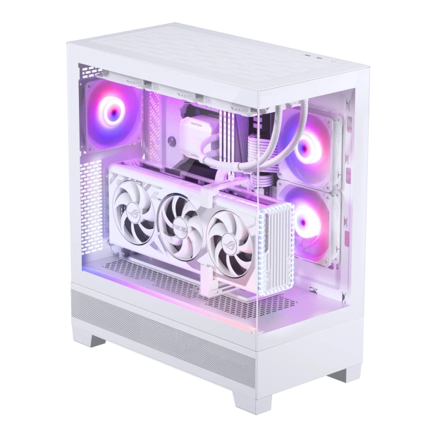 Игровой компьютер 990015 (Core i7-13700F 2.1 ГГц/Intel Z790/32 ГБ DDR5 6 ГГц/1024 ГБ SSD/RTX 5070 12 ГБ/Wi-Fi/850W/Phanteks 523 XT View ARGB TG White) - купить по выгодной цене!