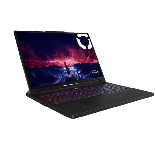 Ноутбук Lenovo Legion 7 Pro 16AFR10H (AMD Ryzen 9 9955HX/16" OLED 2560x1600 240Hz/32Gb/2Tb SSD/NVIDIA GeForce RTX 5070Ti 12Gb/Win 11 Home) Black - фото