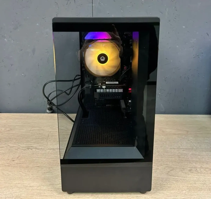 Игровой компьютер 673446 ( Ryzen 7 3700X 3.6 ГГц/AMD B550/8 ГБ DDR4 2.6 ГГц/256 ГБ SSD/GeForce GTX 1660 6 ГБ/Блок 600W/Корпус Zalman P10 TG ARGB Black/Win 10 Pro Trial) - купить по выгодной цене!