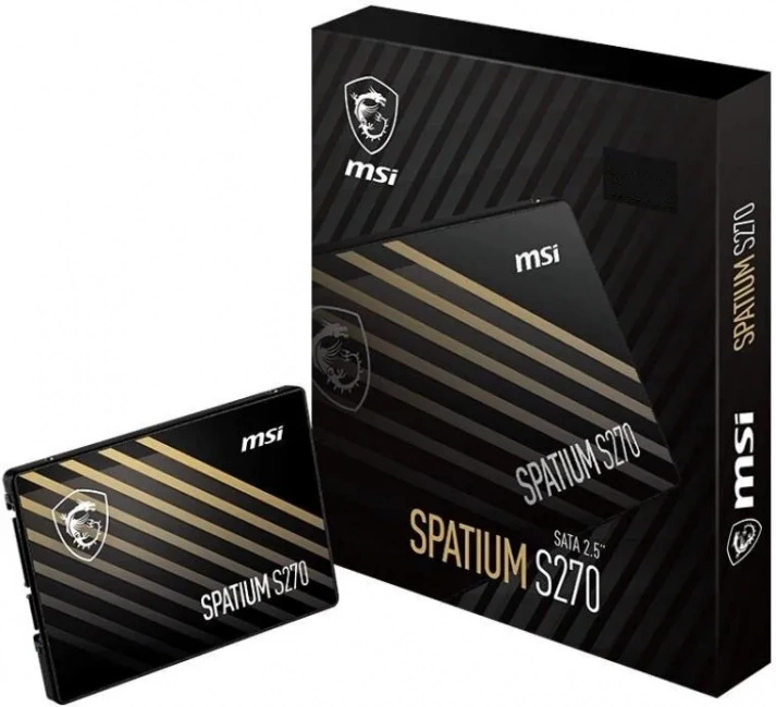 Твердотельный накопитель SSD 120 ГБ 2.5" SATA MSI SPATIUM S270 (S78-4406NP0-P83) купить! 