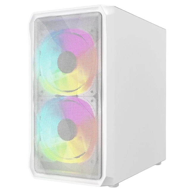 Компьютерный корпус Powercase Mistral Micro A3W TG ARGB White (CMMAW-A3) купить! 