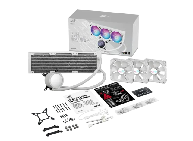 Система водяного охлаждения ASUS ROG RYUO III 360 ARGB White (90RC00I2-M0UAY0) купить! 