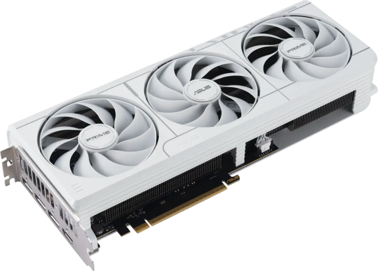 Видеокарта ASUS GeForce RTX 5070 PRIME WHITE OC Edition (PRIME-RTX5070-O12G-WHITE), Retail купить! 