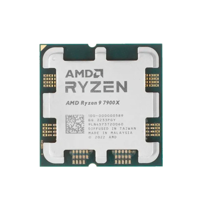 Процессор AMD Ryzen 9 7900X (4.7 ГГц - 5.6 ГГц / AM5 / кол-во ядер: 12  / TDP 170 Вт), OEM купить! 
