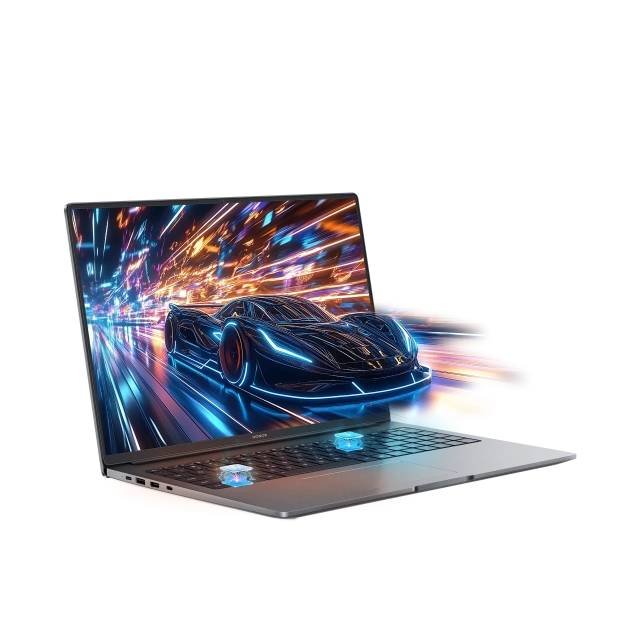 Ноутбук HONOR MagicBook X16 Plus (Intel Core 5 220H/16"/1920x1200/16Gb/1Tb SSD/Windows 11 Home) Серый 5301ANUY - фото