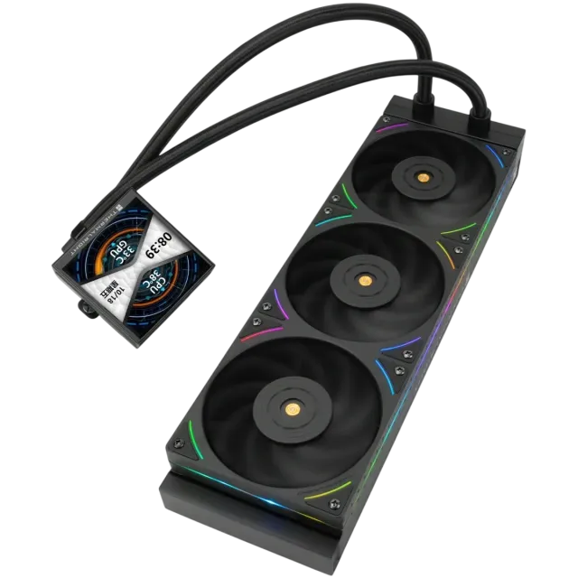 Система водяного охлаждения Thermalright Hyper Vision 360 UB ARGB Black (TRHV360UBAB) купить! 