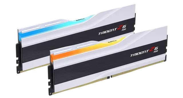 Оперативная память DDR5 64 Gb 6000 MHz G.Skill TRIDENT Z5 RGB White (F5-6000J3040G32GX2-TZ5RW) купить! 