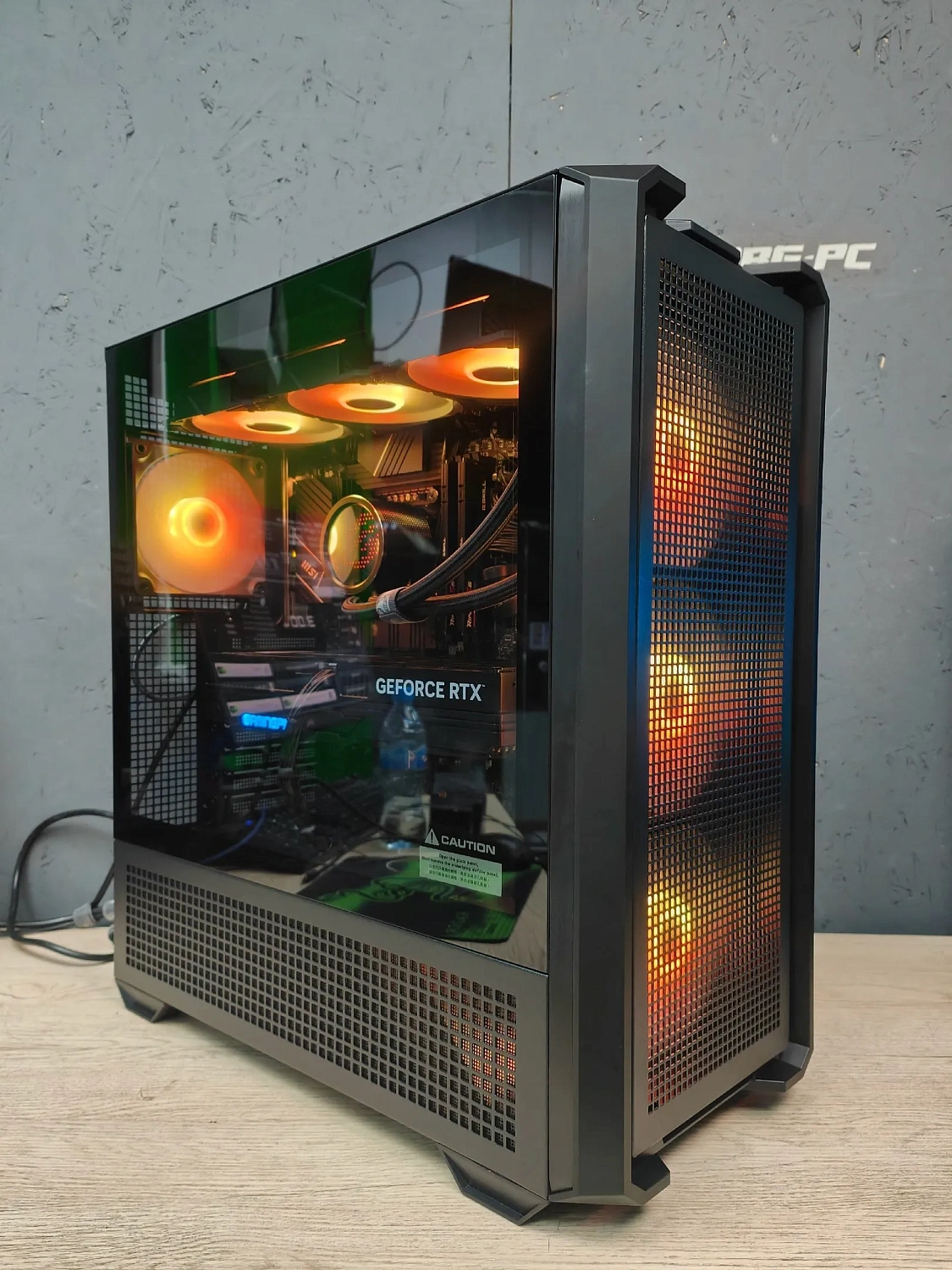 Игровой компьютер 989717 (Ryzen 7 9800X3D 4,7 ГГц/AMD B850/32 ГБ DDR5 6 ГГц/1024 ГБ SSD/RTX 4070 12 ГБ/Wi-Fi/1000W/Cougar AIRFACE PRO RGB Black)