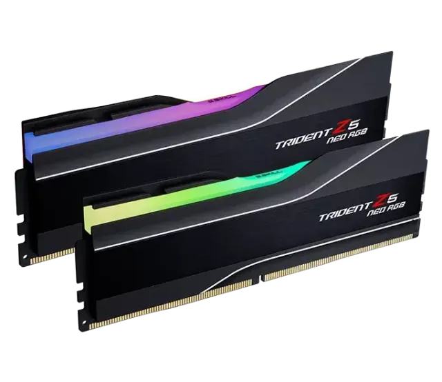 Оперативная память DDR5 64 Gb 6000 MHz G.Skill TRIDENT Z5 NEO RGB Black (F5-6000J3636F32GX2-TZ5NR) купить! 