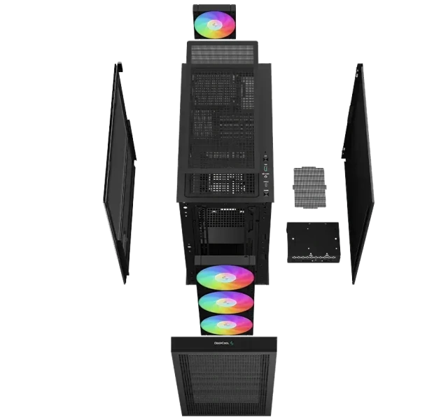 Компьютерный корпус Deepcool CH560 DIGITAL BK купить! 
