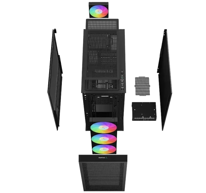 Компьютерный корпус Deepcool CH560 DIGITAL BK купить! 