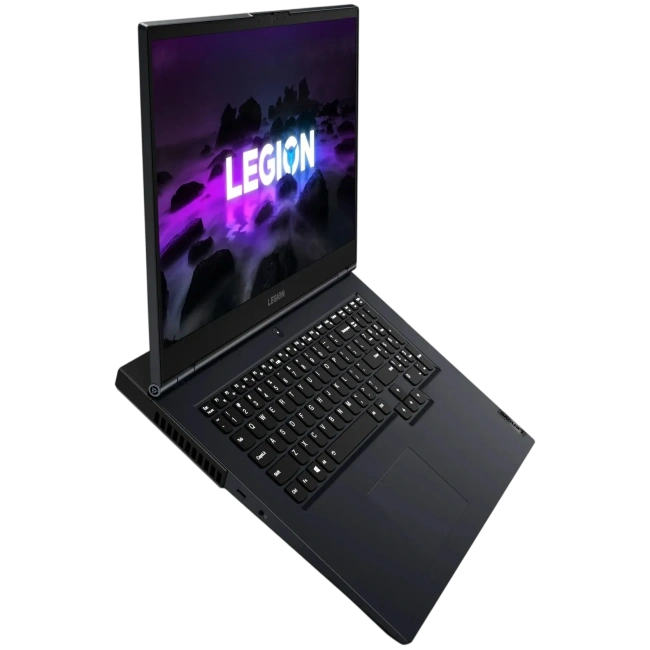 Ноутбук Lenovo Legion 5 17ACH6H (AMD Ryzen 5 5600H 3300MHz/17.3"/1920x1080/8GB/512GB SSD/NVIDIA GeForce RTX 3050 4GB/Windows 10 Home) 82K0001PRU, phantom blue - фото