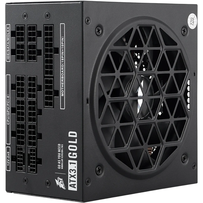 Блок питания 1STPLAYER 1200W NGDP GOLD Black (HA-1200BA4) 16 Pin (PCIe 5.1 Connector Cable Details) купить! 